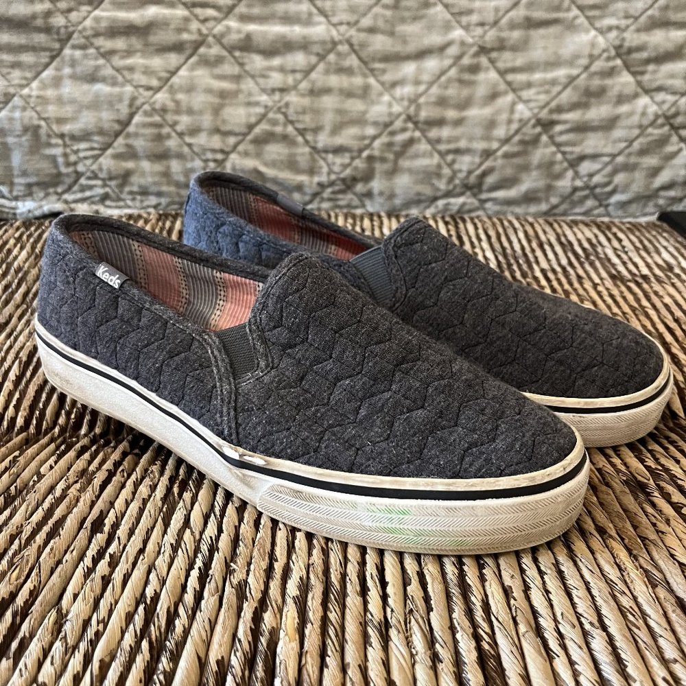 Women's Keds Double Decker Quilted Slip On Sneakers